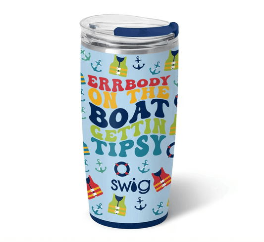 Errbody on the Boat Tumbler 22oz - She Chester