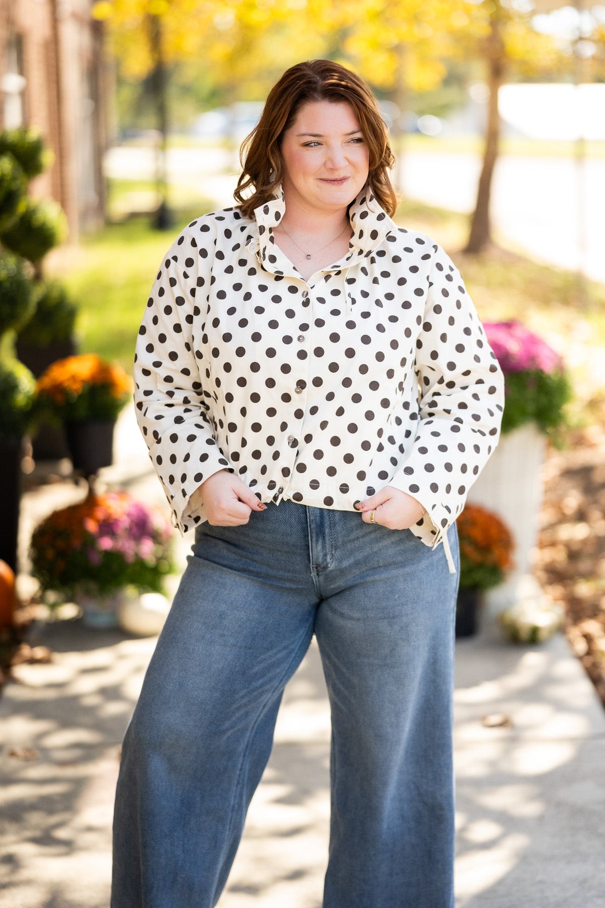 Ester Polka Dot Jacket - She Chester