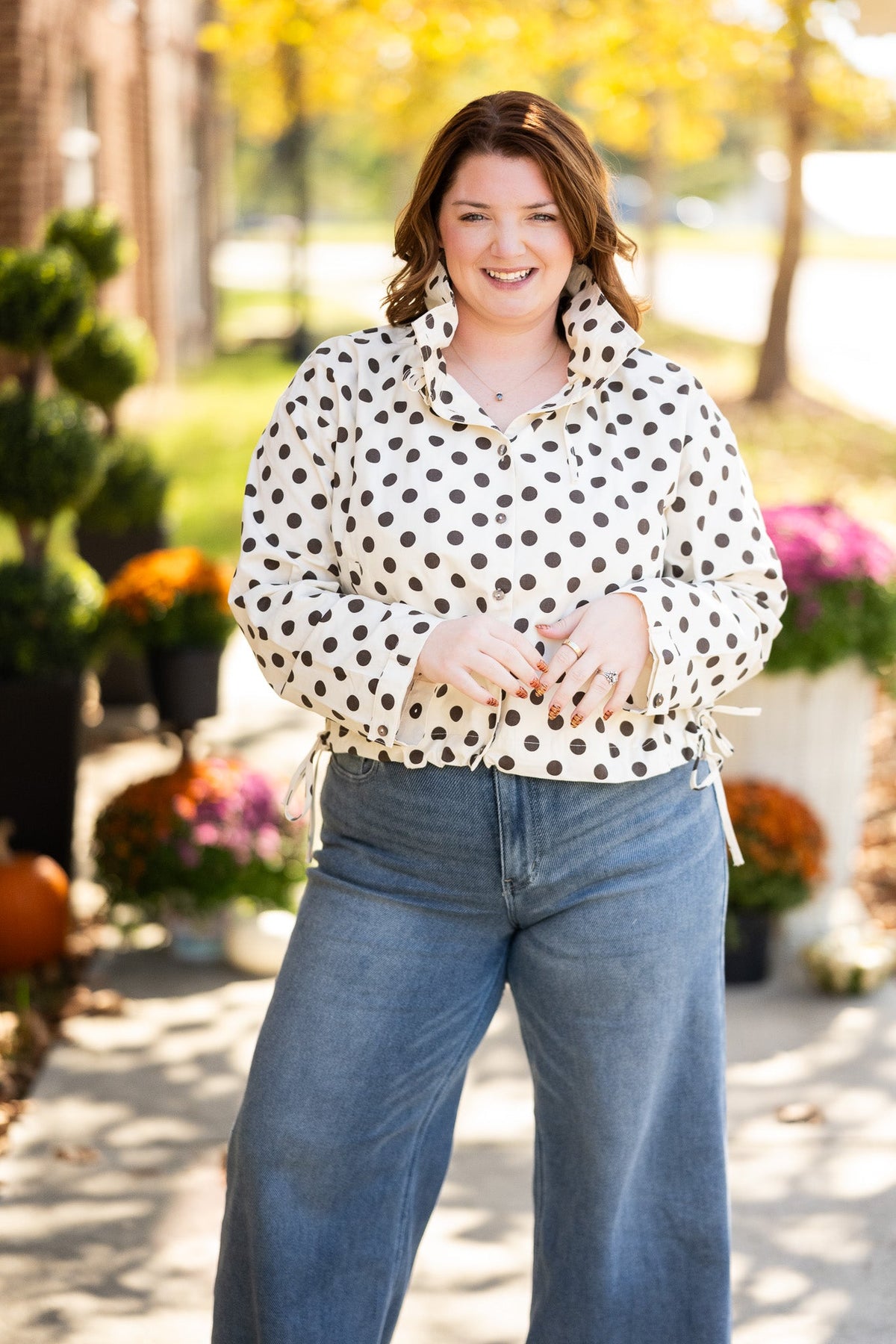 Ester Polka Dot Jacket - She Chester