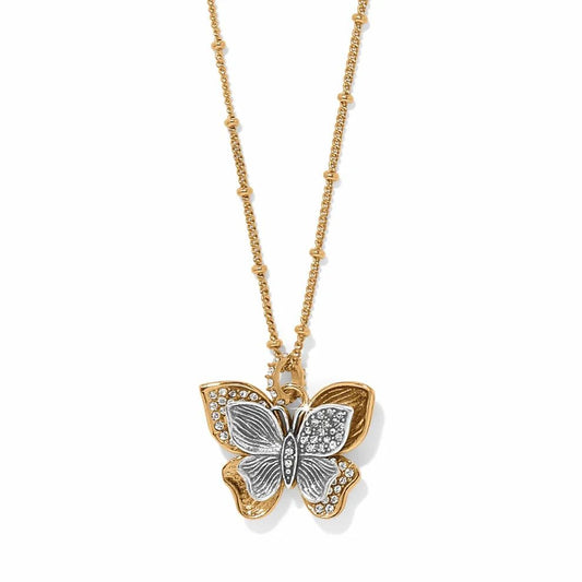 Everbloom Flutter Pave Necklace JM0037 - She Chester