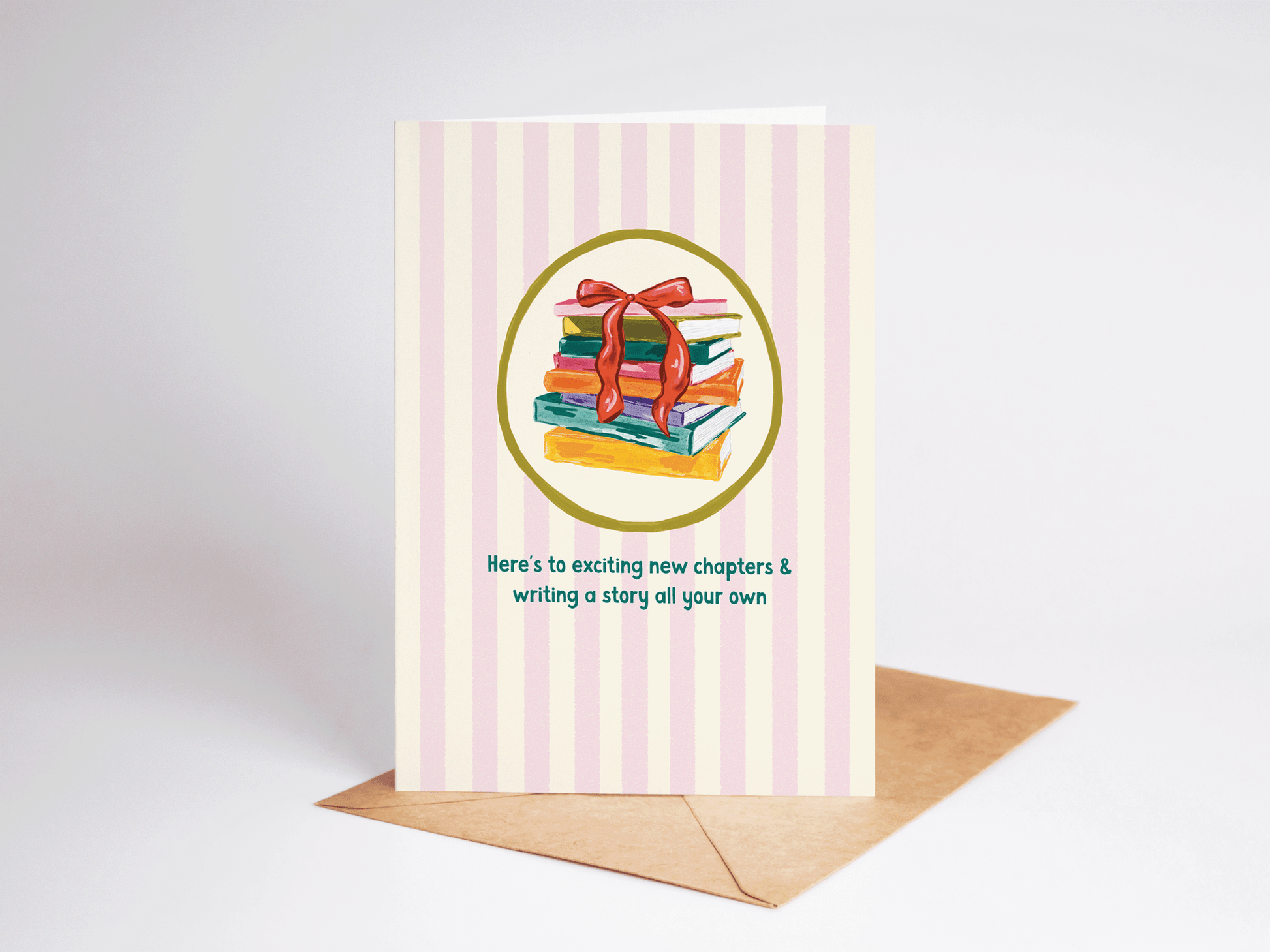 Exciting New Chapter Book Fresh Start Congrats Greeting Card - She Chester