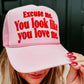 Excuse Me Trucker Hat - She Chester