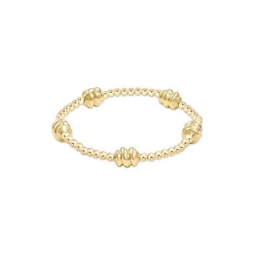 EXTENDS Admire Gold 3MM Gold Bracelet - She Chester