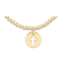 EXTENDS Classic Gold 3mm Blessed Disc - She Chester