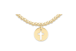 EXTENDS Classic Gold 3mm Blessed Disc - She Chester