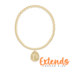 Extends Classic Gold 3mmBracelet - Inspire America - She Chester