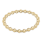 EXTENDS Classic Gold Grateful 5MM Bead Bracelet - She Chester
