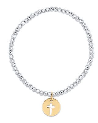 EXTENDS Classic Mixed Metal 3mm Blessed Disc - She Chester
