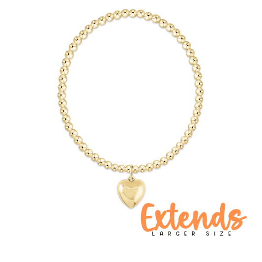 Extends Classic Mixed Metal 3mm Bracelet - Love Plush - She Chester