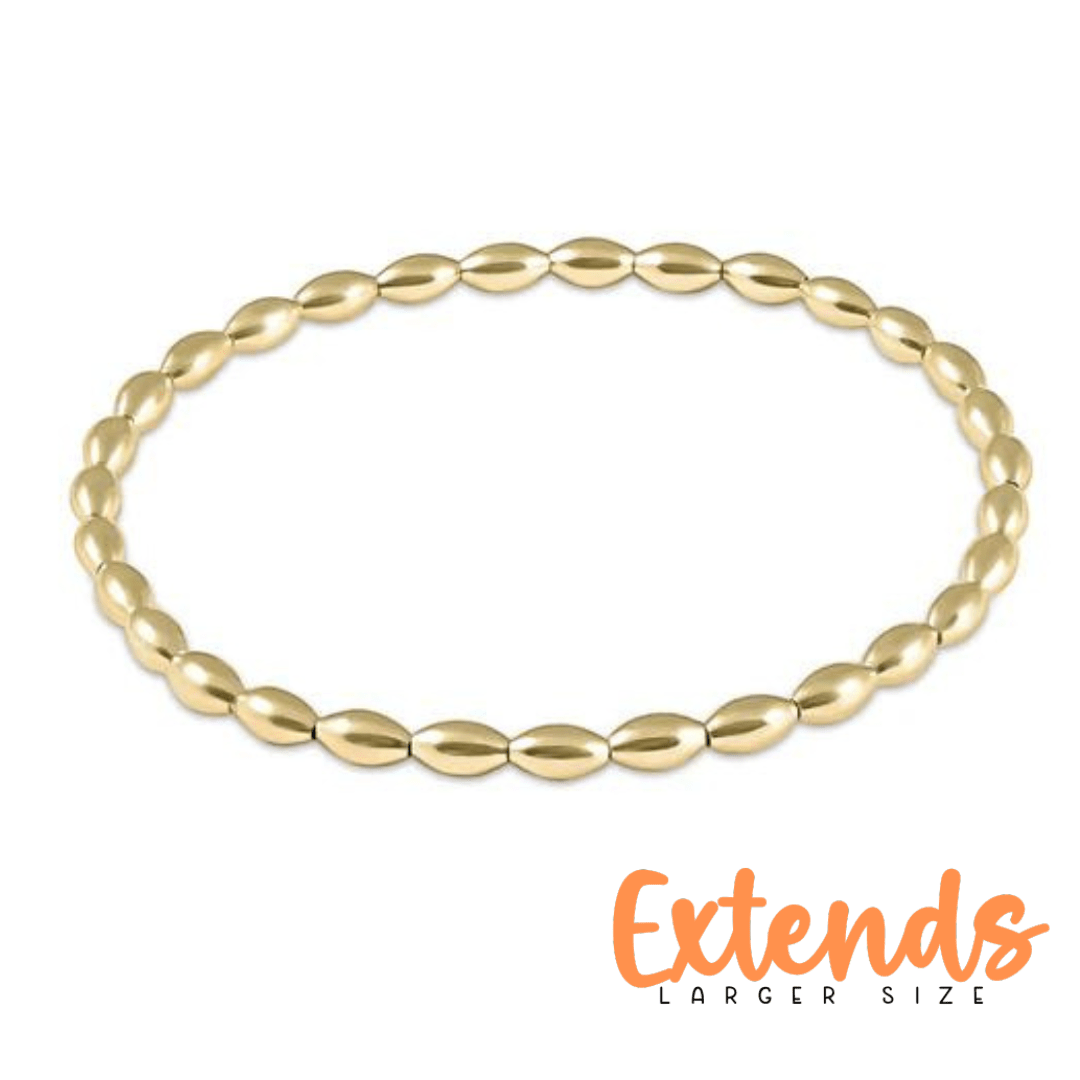 EXTENDS Harmony Gold 2mm Bracelet - She Chester