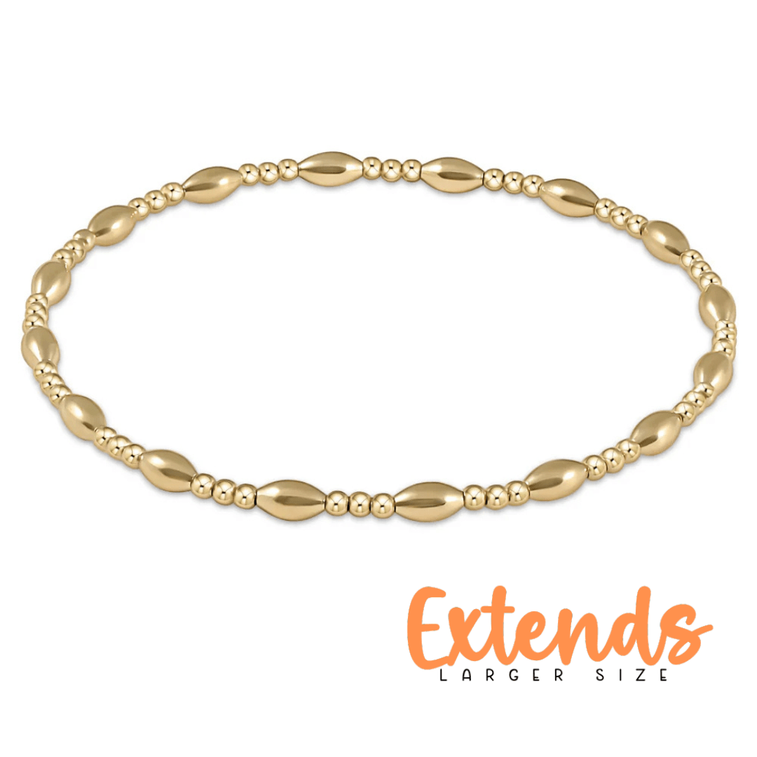 EXTENDS Harmony Gold 2mm Bracelet - She Chester