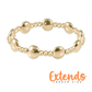 EXTENDS Honesty Gold Sincerity 10mm Bracelet - She Chester