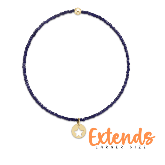 Extends Hope Classic Bracelet - Navy - Star Small - She Chester