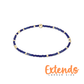 Extends - Hope Unwritten Bracelet - Blue Metallic - She Chester