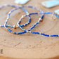Extends - Hope Unwritten Bracelet - Blue Metallic - She Chester