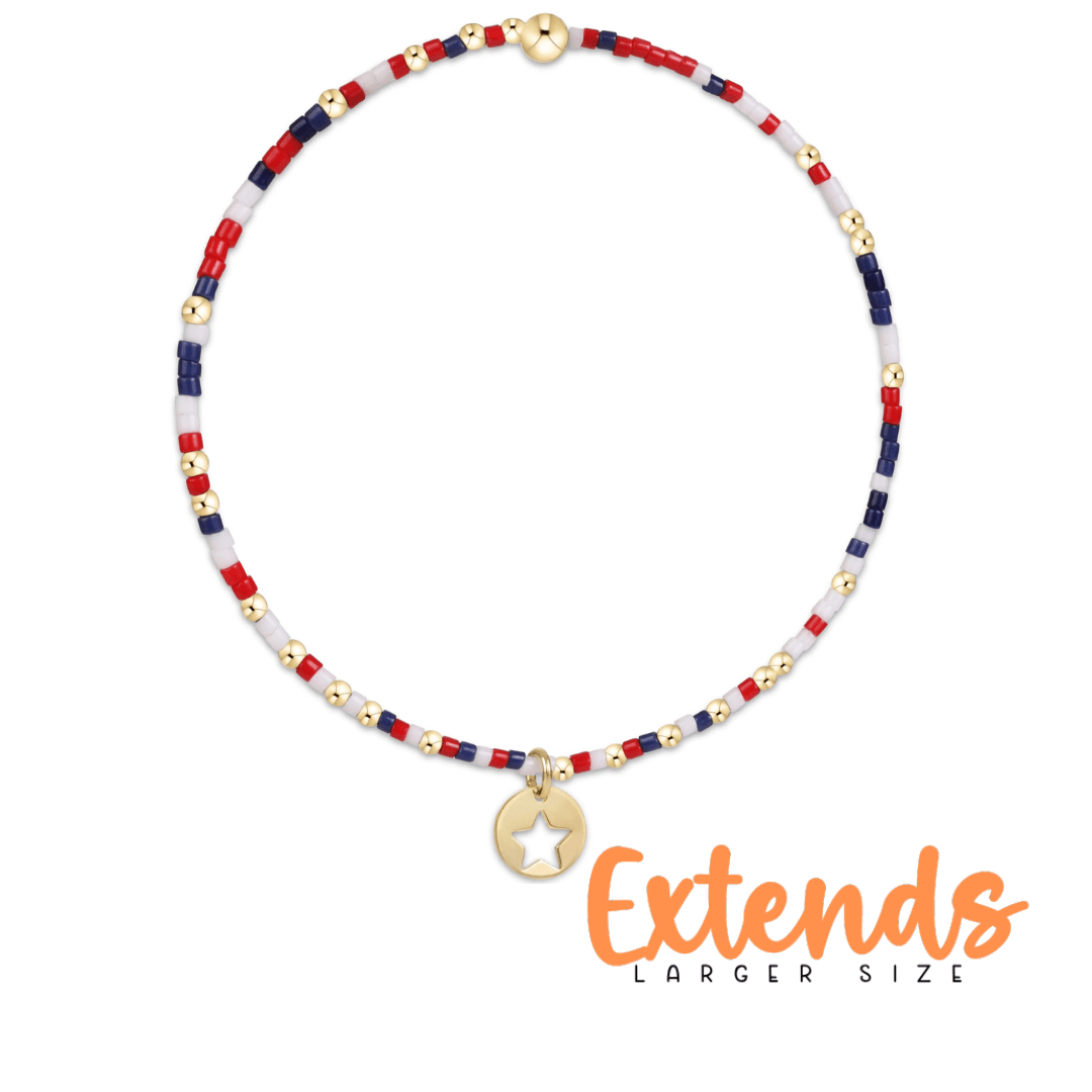 Extends Hope Unwritten Bracelet - Firecracker - Star - She Chester