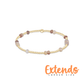 Extends Hope Unwritten Gemstone 4mm Bracelet - Botswana Agate - She Chester