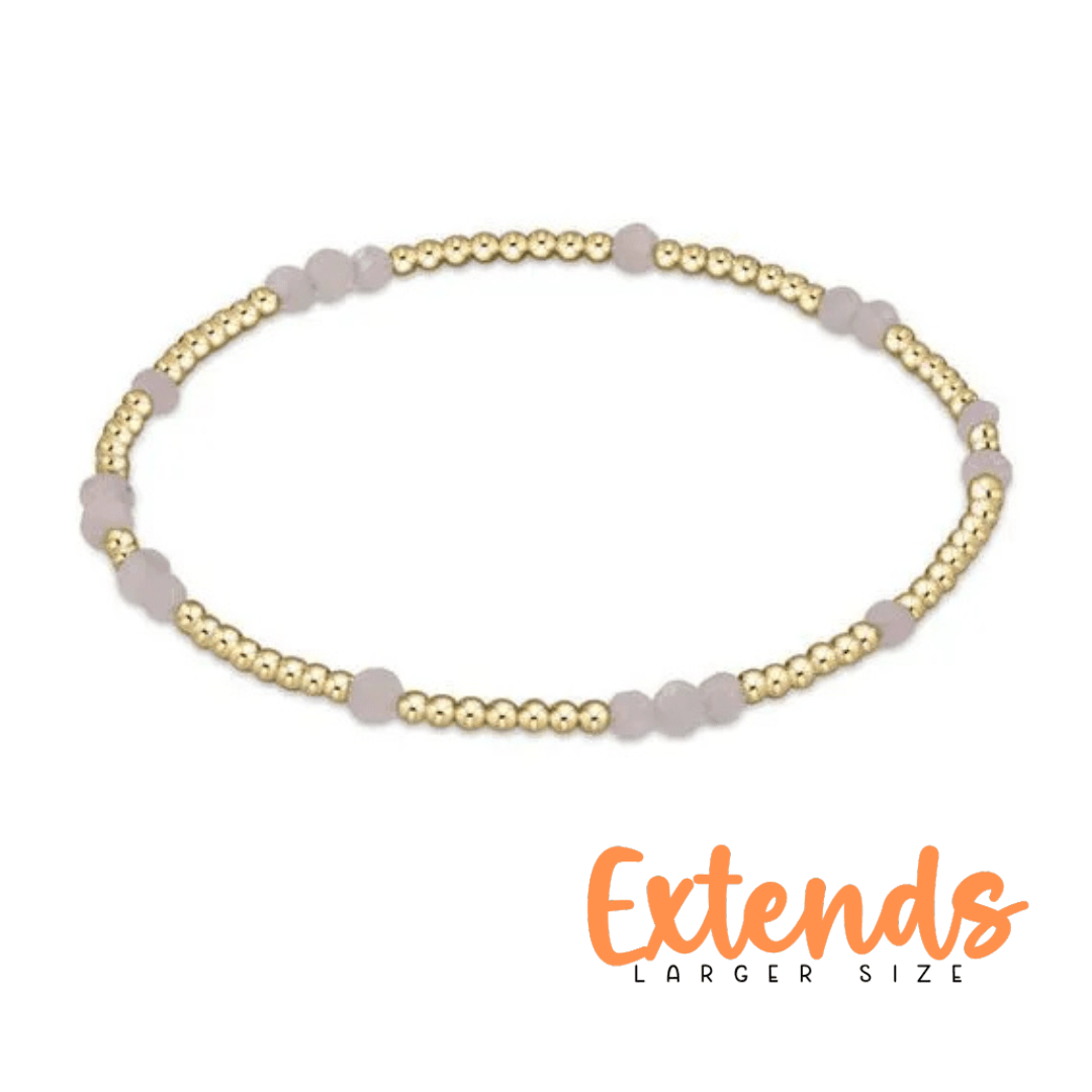 EXTENDS - HOPE UNWRITTEN GEMSTONE BRACELET - MOONSTONE - She Chester