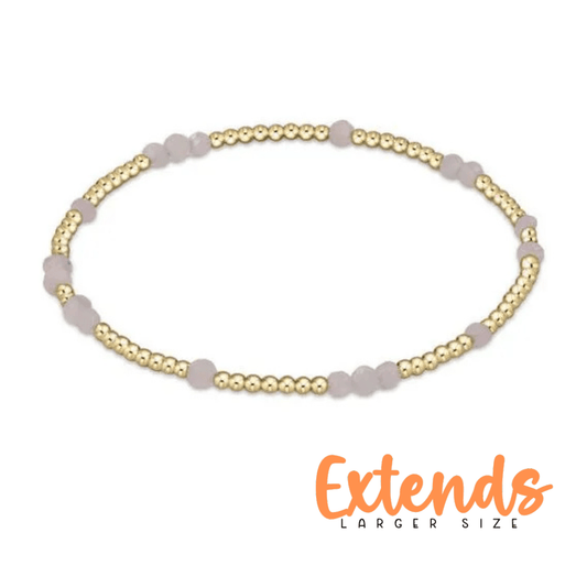 EXTENDS - HOPE UNWRITTEN GEMSTONE BRACELET - MOONSTONE - She Chester