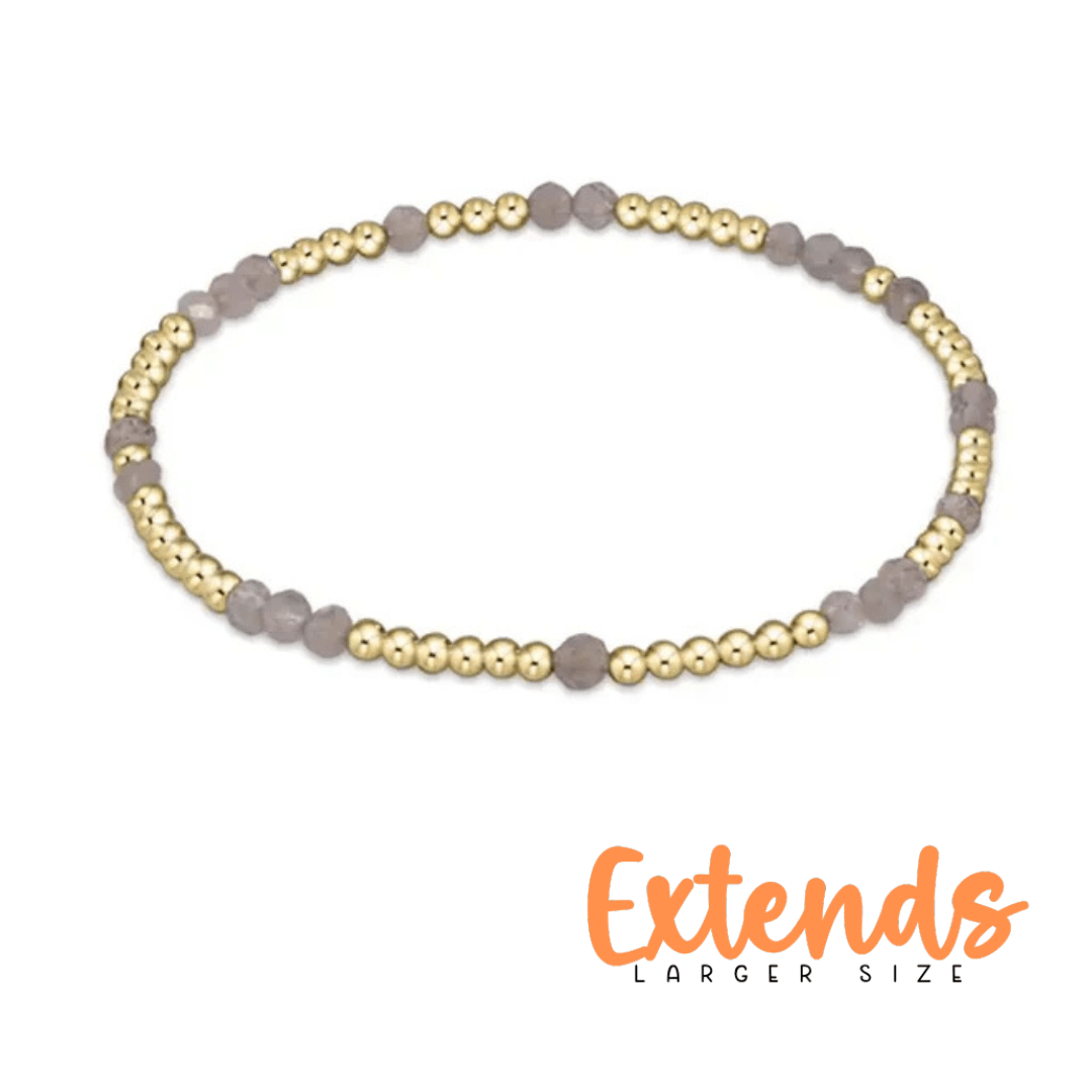 EXTENDS Hope Unwritten Gemstone Labradorite Bracelet - She Chester
