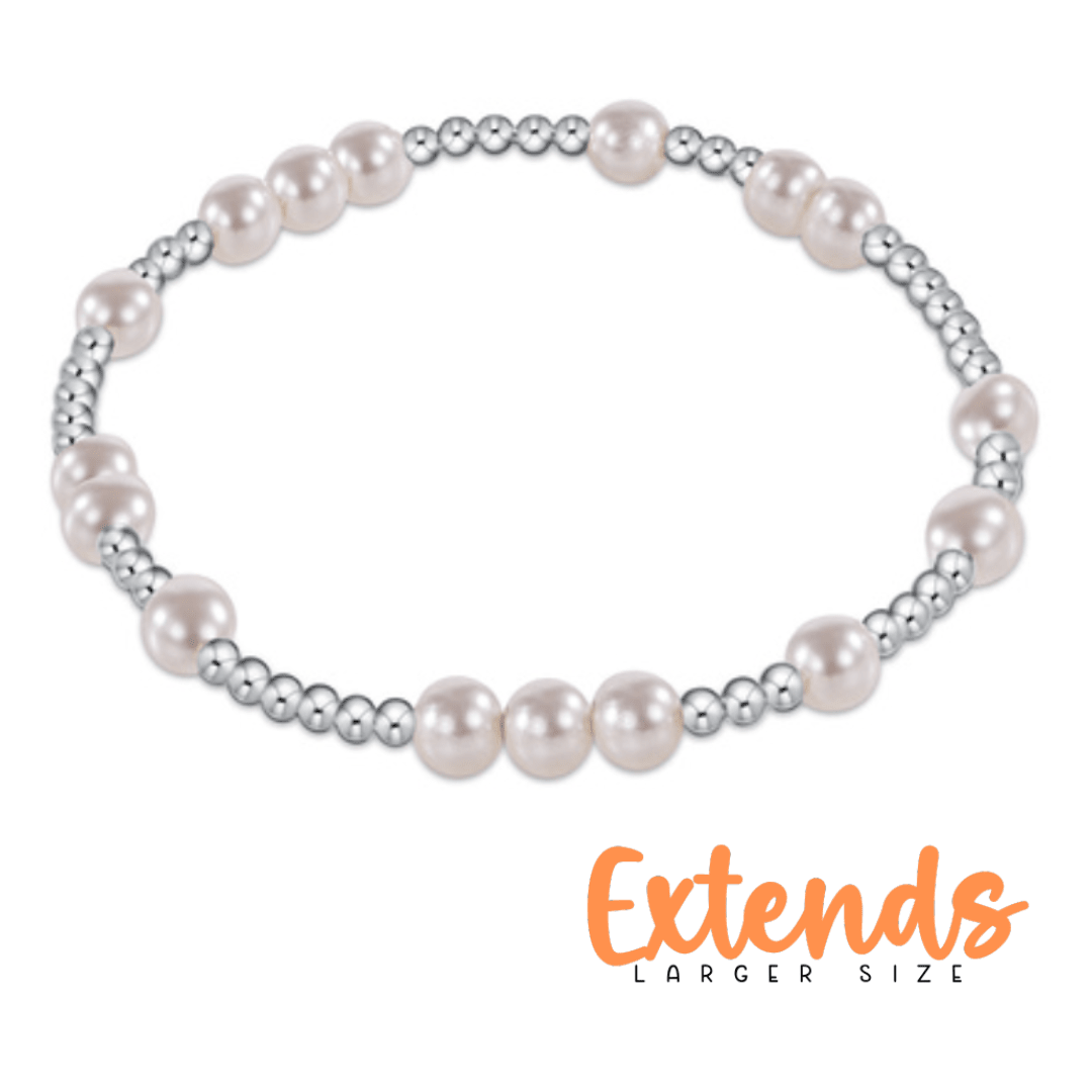 Extends - Hope Unwritten Sterling Pearl 5mm Bead - She Chester