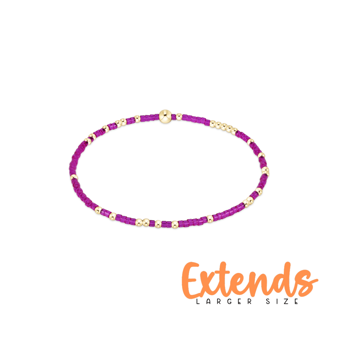 Extends - HopeUnwritten Bracelet - Fuchsia - She Chester