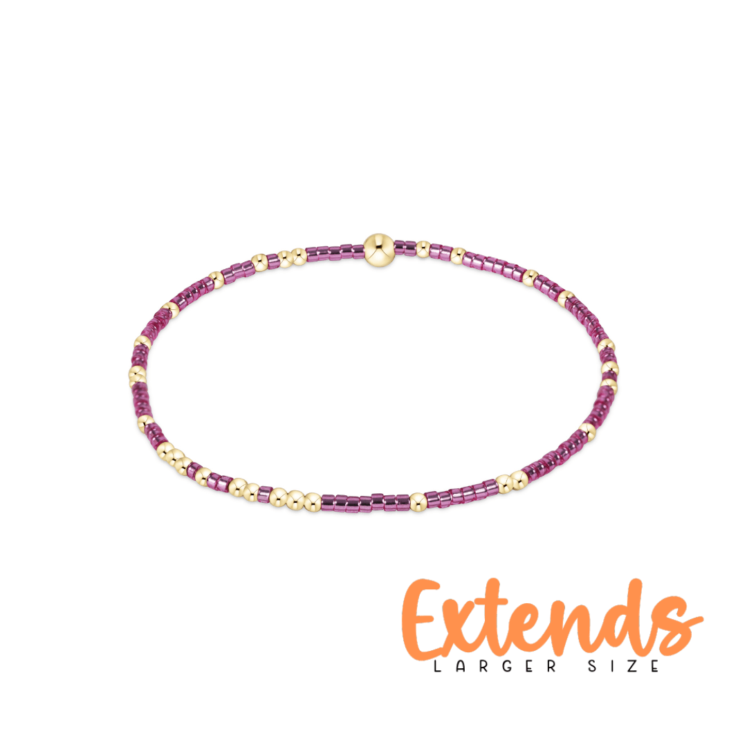 Extends - HopeUnwritten Bracelet - Pink Metallic - She Chester