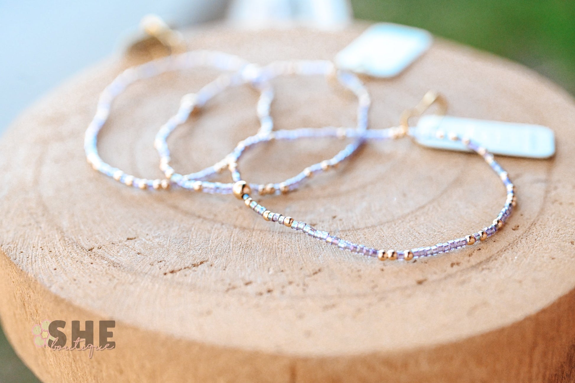Extends - HopeUnwritten Bracelet - Taupe with a Twist - She Chester