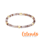 Extends Presence Gemstone 4mm Bracelet - Botswana Agate - She Chester
