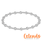 EXTENDS Sincerity Sterling 4mm Bracelet - She Chester