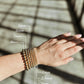 EXTENDS Sterling Grateful 4mm Bead Bracelet - She Chester