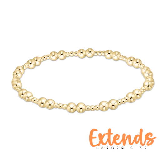 Extends Together Gold 4mm Bracelet - She Chester