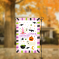Happy Halloween Icons Garden Flag