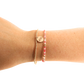 Alpha Omicron Pi Sprinkle Bracelet: Standard 6.75 inch