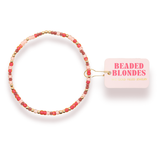 Falling For You Sprinkle Bracelet: Standard 6.75 inch