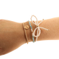 Teal Breeze Sprinkle Bracelet: Standard 6.75 inch