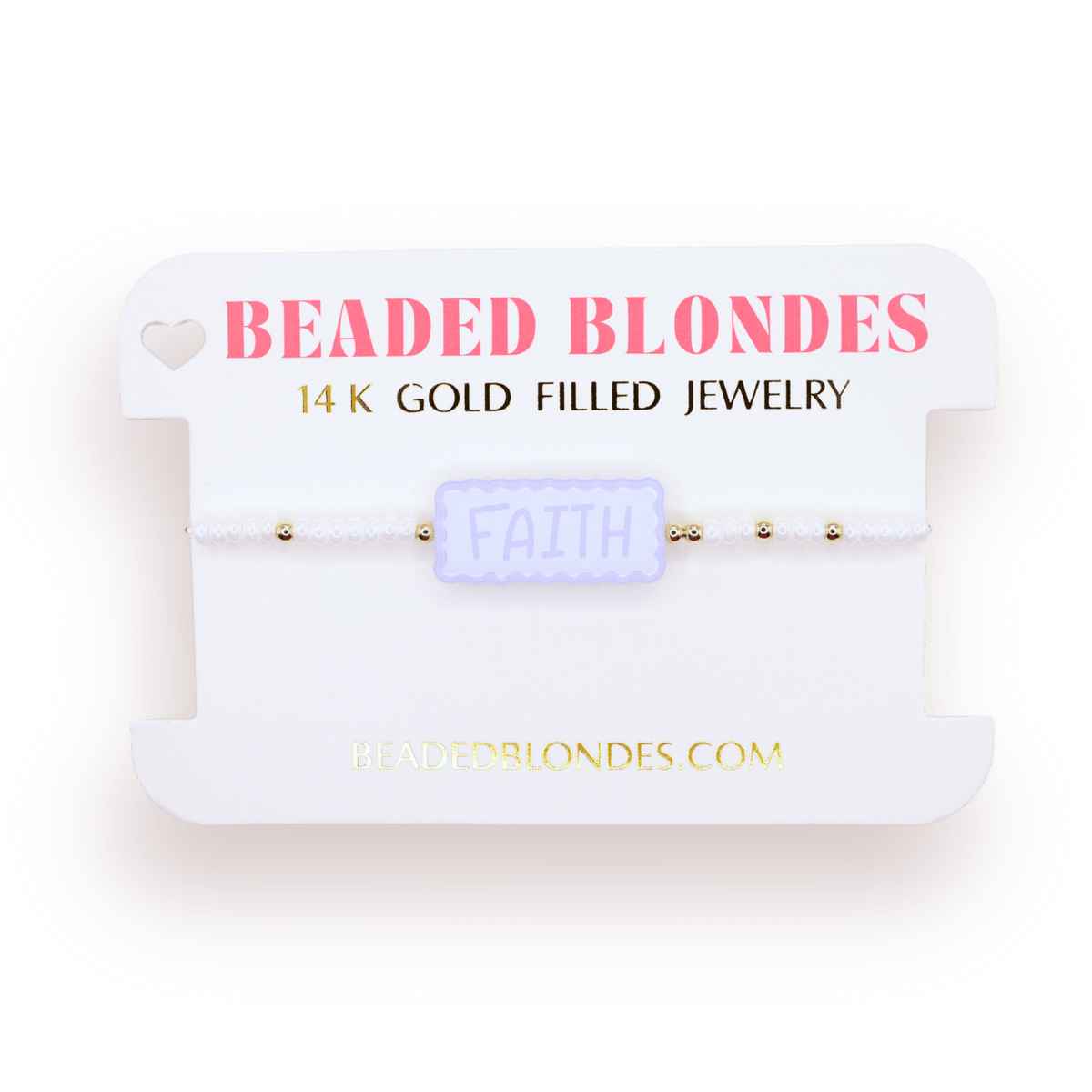 Faith Bracelet on Color: Standard 6.75 Inch - She Chester