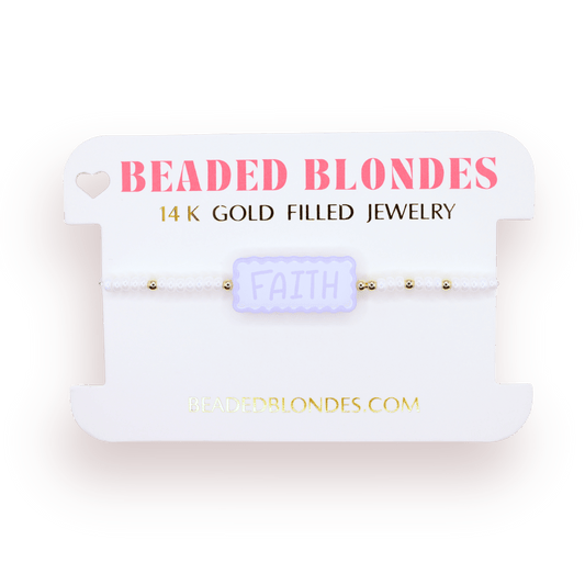 Faith Bracelet on Color: Standard 6.75 Inch - She Chester