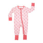 Fancy Flamingos Bamboo Convertible Baby Pajamas - She Chester