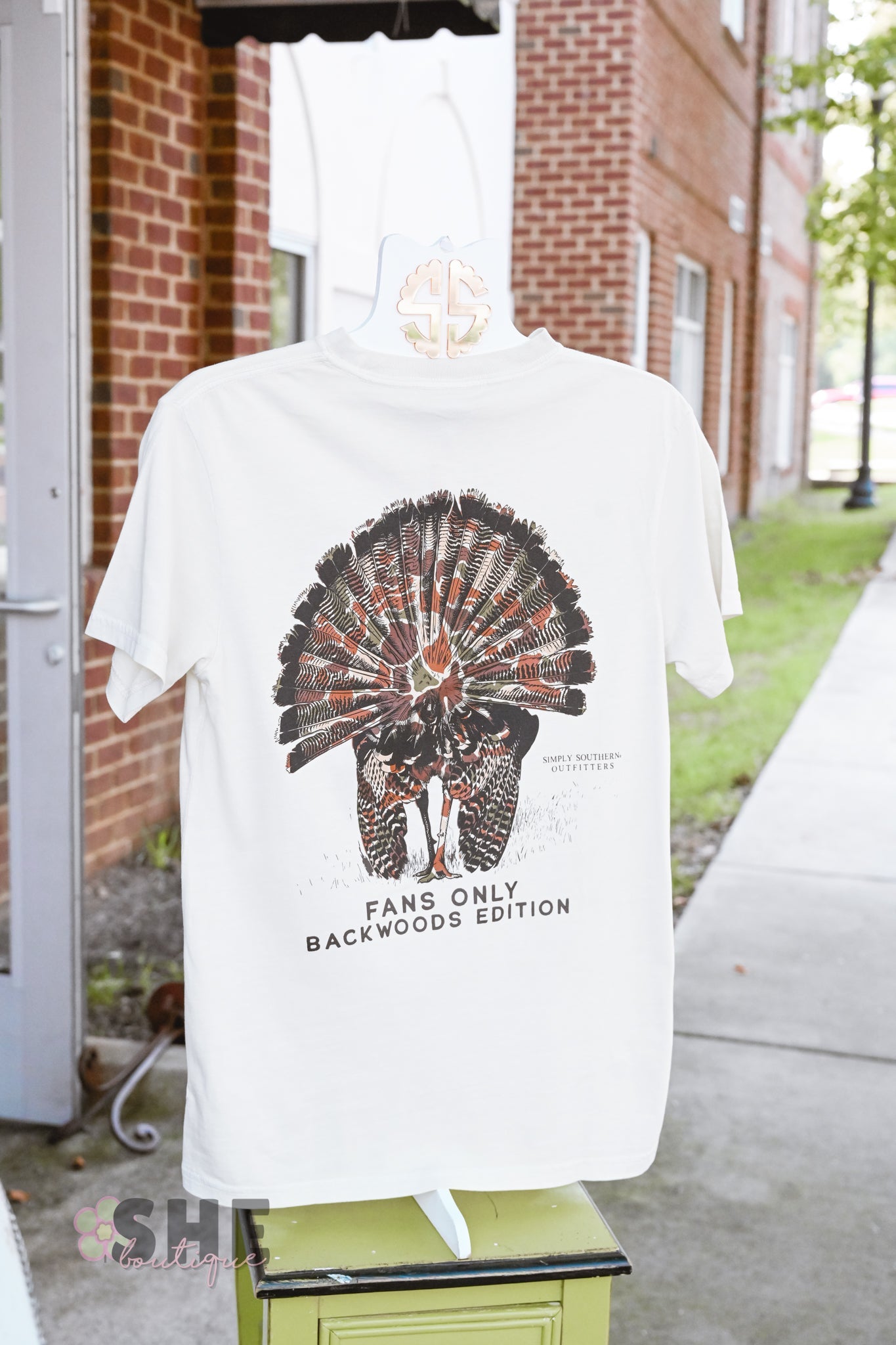 Fans Only Turkey Min Wash Tee - She Chester