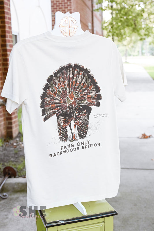 Fans Only Turkey Min Wash Tee - She Chester
