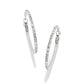 Silver Fashionista Hoop JE3862