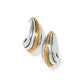 Ferrara Deco Large Two Tone Hoop JA0119
