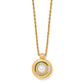 Ferrara Classic Pearl Reversible Gold Necklace JM7700