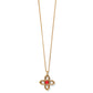Ferrara Red/Gold Necklace - JM7562 - She Chester