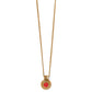 Ferrara Red/Gold Petite Necklace - JM7563 - She Chester