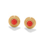 Ferrara Red/Gold Studs - JA9989 - She Chester