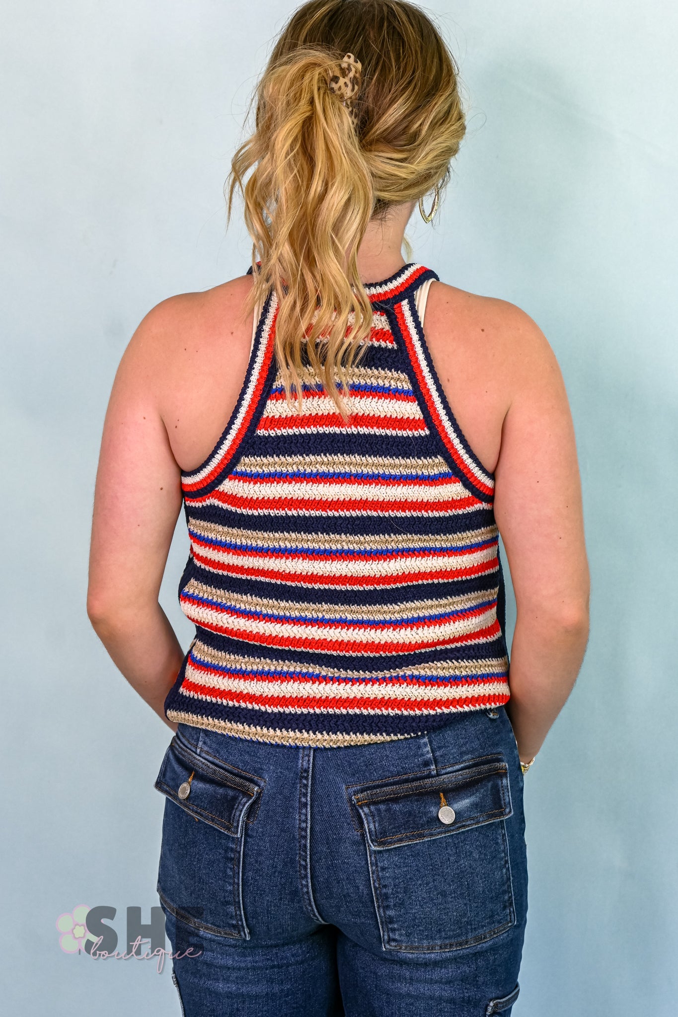 Firecracker Knit Tank - She Chester