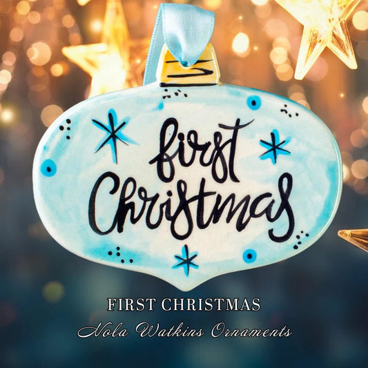 FIRST CHRISTMAS BLUE - She Chester
