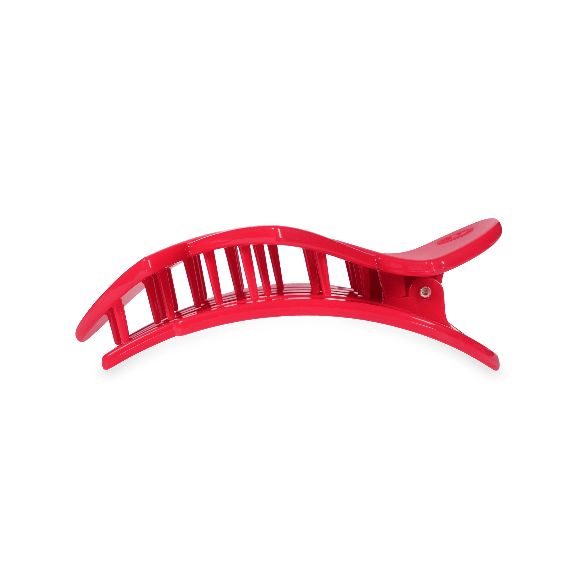 Flat Hair Clip | Medium | Red Heart to Heart - She Chester